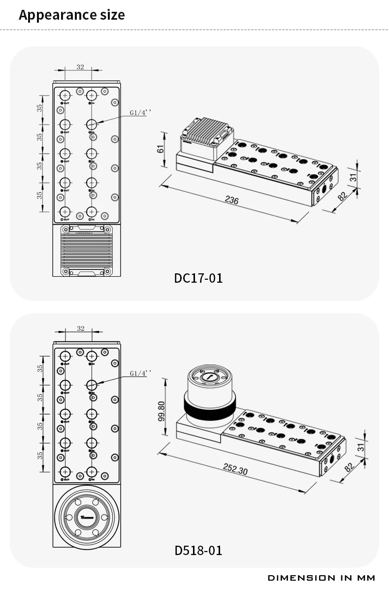 Barrow DC17-01 Piastra/Placca  - Integrated Pump Reservoir Distro Plate recensione e prezzo